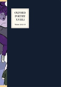 Alexandra Strnad - poem 'Thirsting', Oxford Poetry, WINTER 2018-2019.